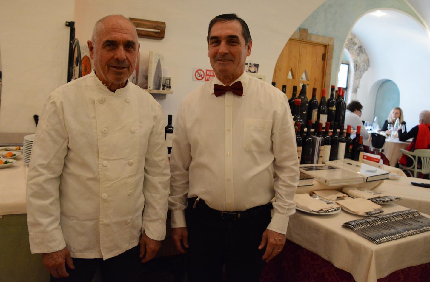 I primi 35 anni di Gianni e Amedeo, il ristorante che stupì Sassari 
