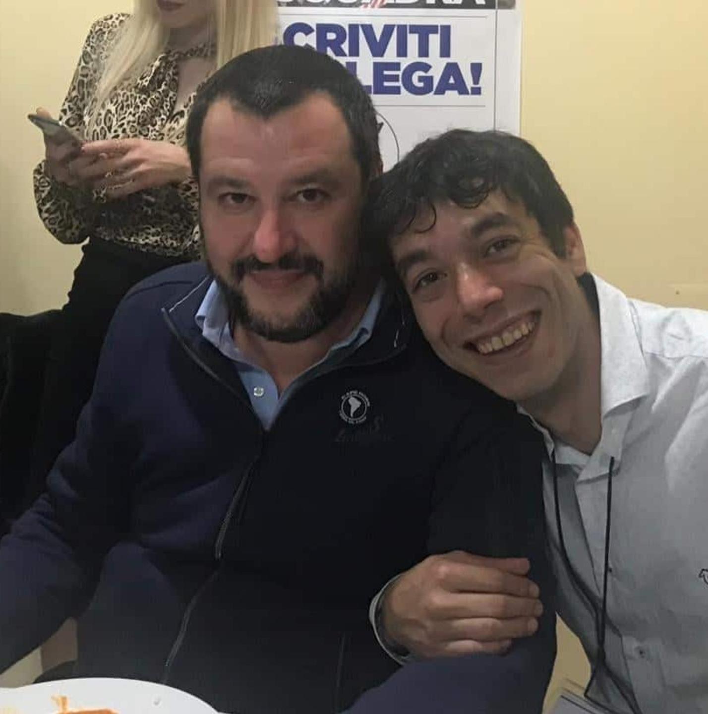 Il sindaco sardo della Lega torna a Tortolì per Salvini 
