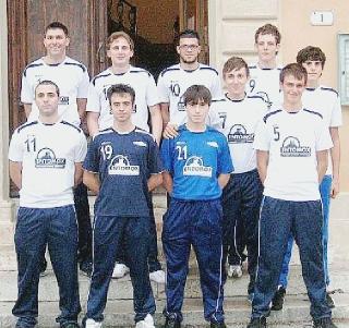 La squadra del Vbc Entomox Calci