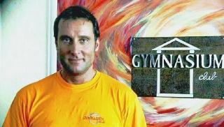 Roberto Dell’Amico, titolare della palestra Gymnasium
