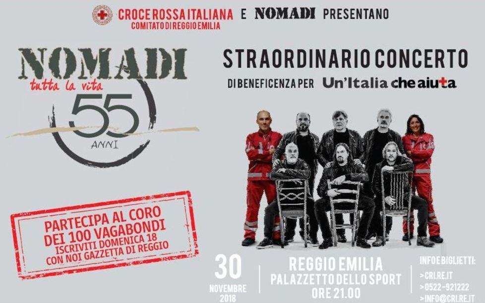 Con i Nomadi 100 coristi per “Io vagabondo” 