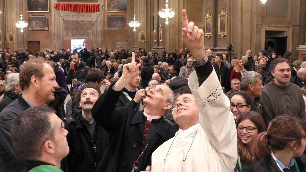 La Collegiata di Pieve di Cento ha riaperto: «Grande gioia»