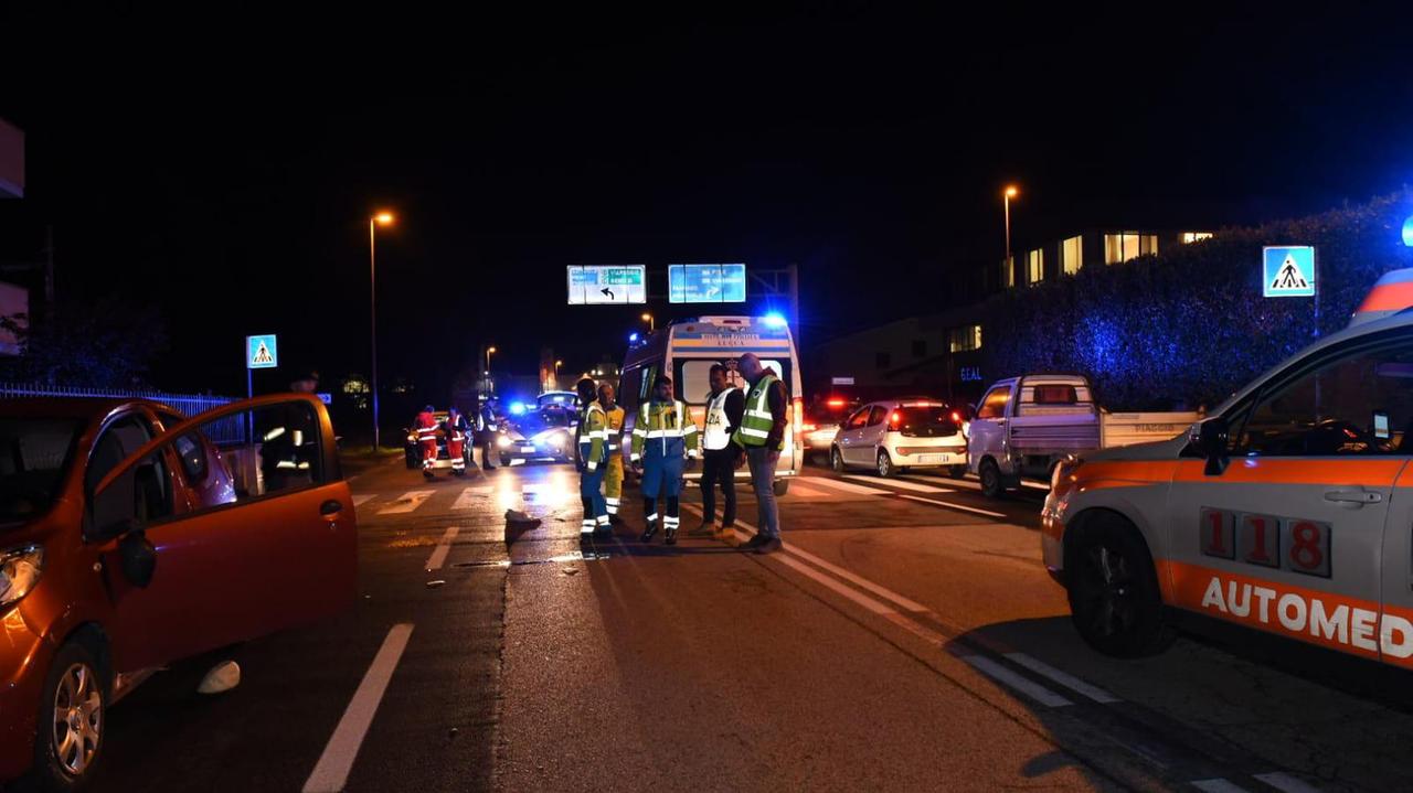 Il luogo dell'incidente (foto Sernacchioli)