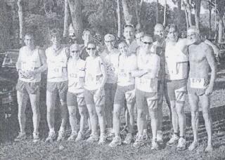 Il gruppo dei podisti elbani