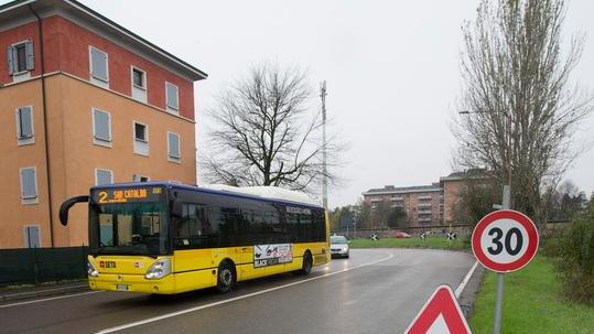 Rinnovata la segnaletica al curvone di S. Cataldo