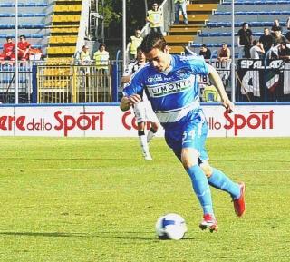 Cristian Pasquato palla al piede