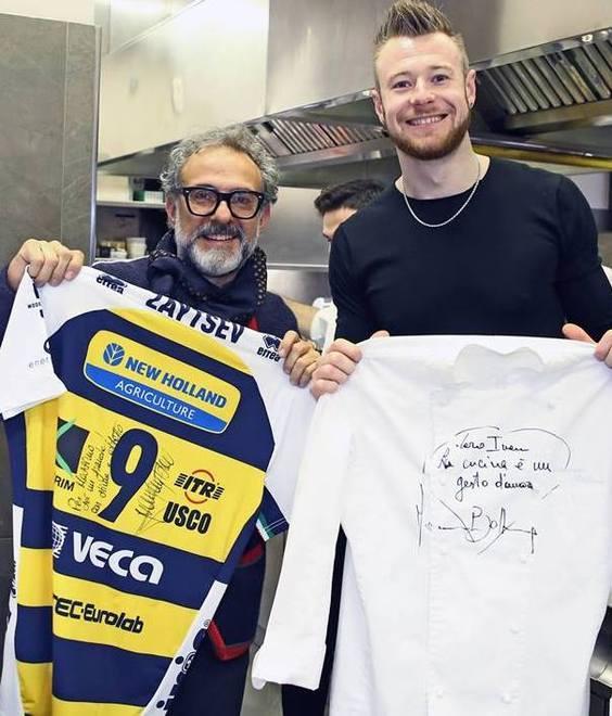 Zaytsev e Bottura, due campioni per una città 