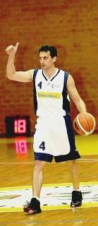 Il playmaker Bigi, una delle colonne di Monsummano oggi in trasferta a Siena