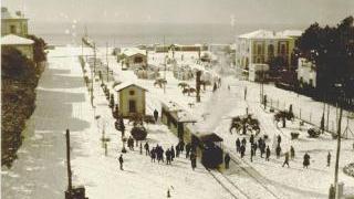 Dall’archivio Miniati: Marina sotto la neve nell’inverno 1929 e sotto la fontana di Casette (1926)