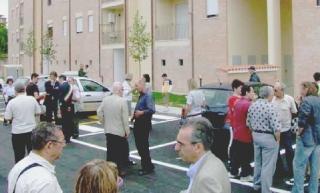 L’assessore Zambito e alloggi popolari consegnati di recente
