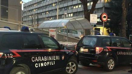 Un controllo antidroga dei carabinieri