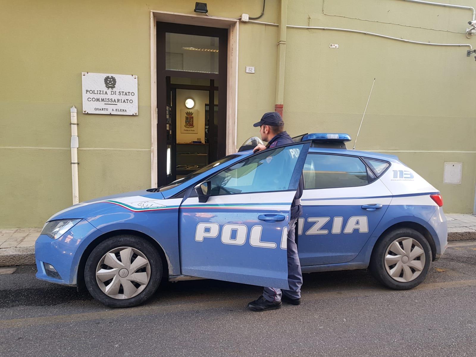 Sul caso indagano gli agenti del commissariato di Quartu