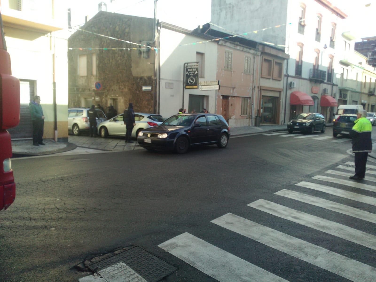 Il blitz della polizia a Macomer