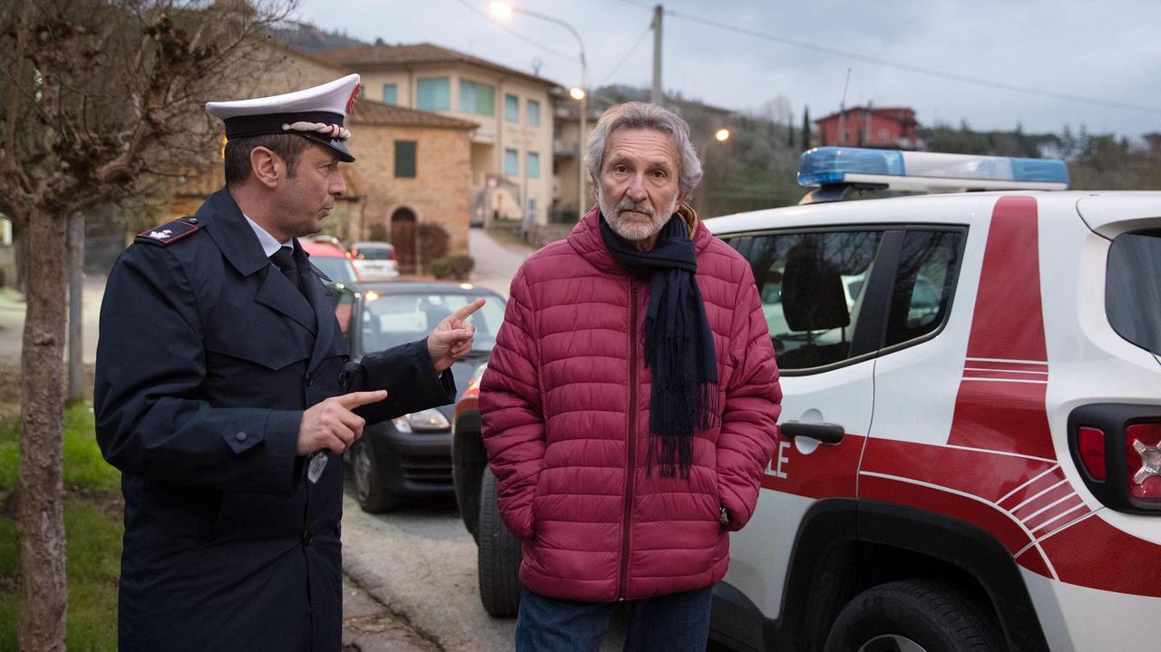 Il comandante Gatto con il sindaco Bellandi