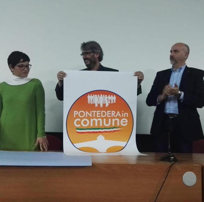 Presentato il simbolo di “Pontedera in Comune”