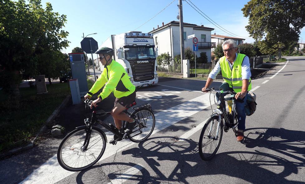 Strade più sicure Cresce la rete delle ciclabili a Codifiume 