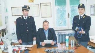 L’attrezzatura dei malviventi recuperata dalla polizia (vip)