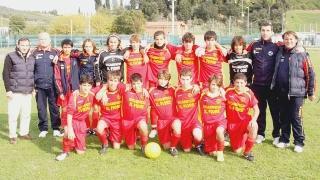 La formazione dei Giovanissimi del Vinci che ha battuto il Montespertoli nell’ultimo turno di campionato