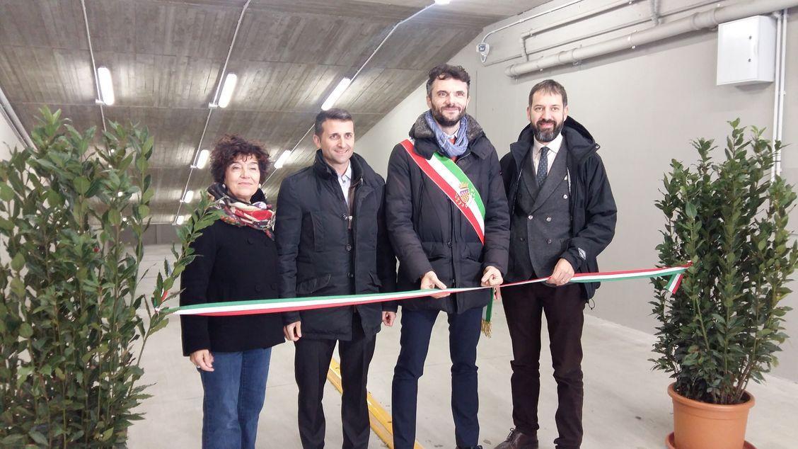 Inaugurato il parcheggio di via Oberdan