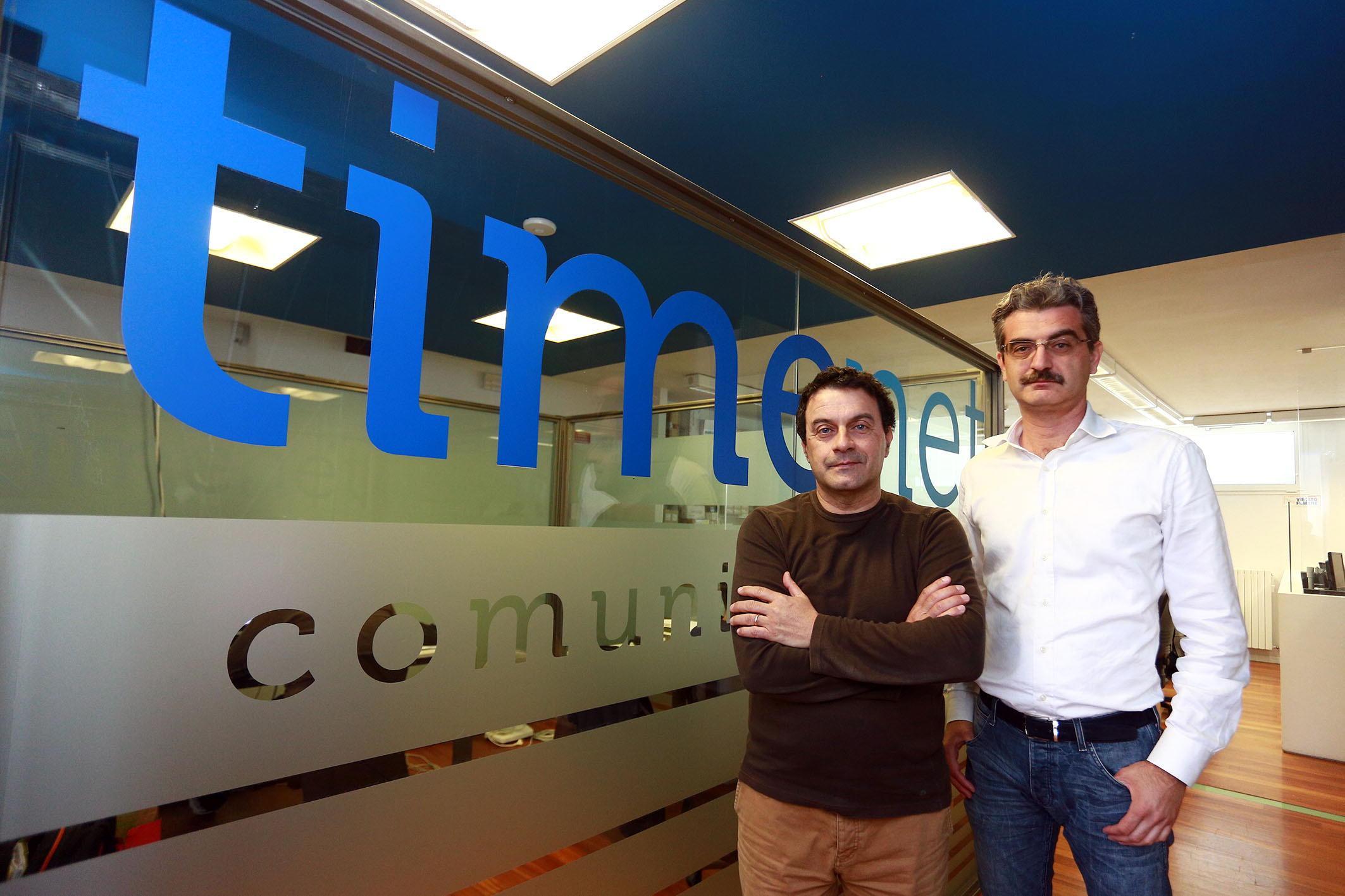 A sinistra Franco Iorio e a destra Leone Tronconi 