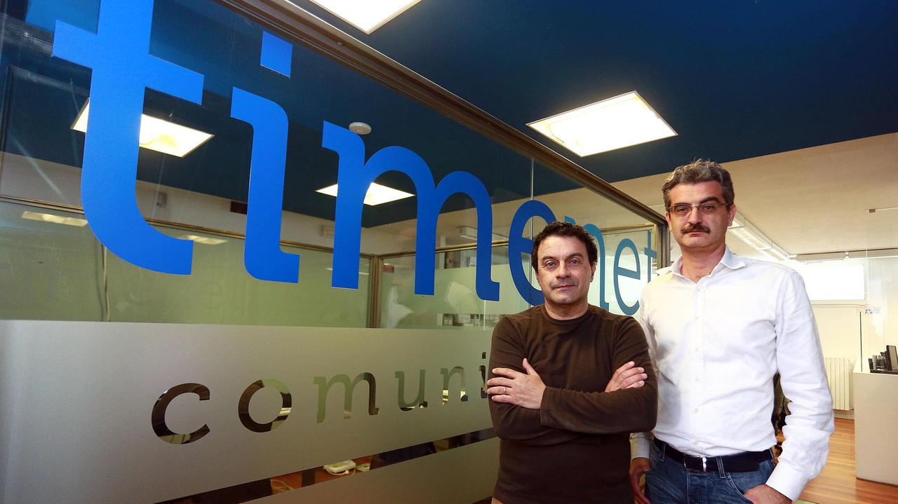 A sinistra Franco Iorio e a destra Leone Tronconi