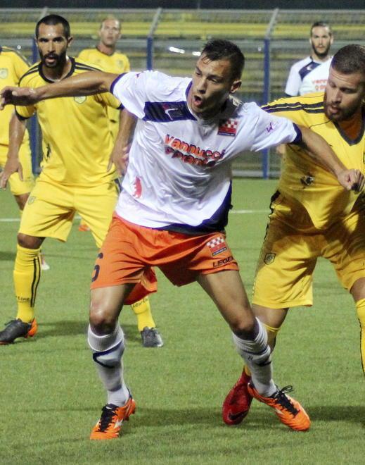 Viviano Minardi con la maglia della Pistoiese