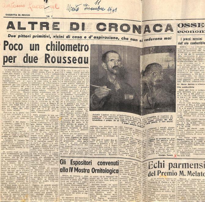 Nelle cartelle cliniche dell'ex ospedale psichiatrico San Lazzaro affiora il mondo tormentato di Antonio Ligabue 