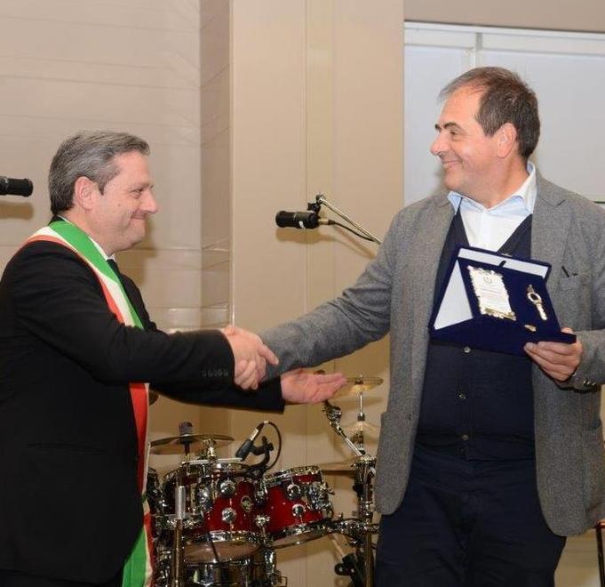 Al Ceo di Industrie Celtex le chiavi della città di Villa 