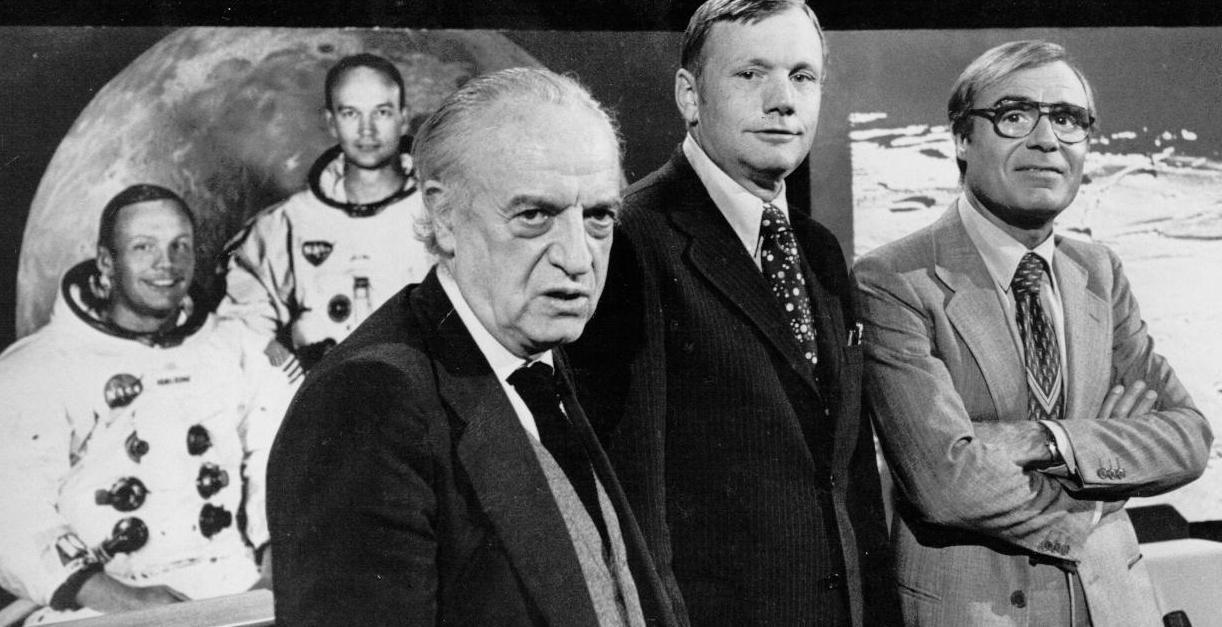 Ruggero Orlando, Neil Armstrong e Tito Stagno