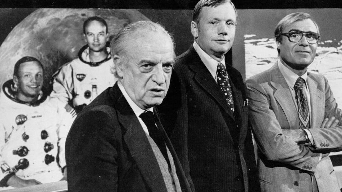Ruggero Orlando, Neil Armstrong e Tito Stagno