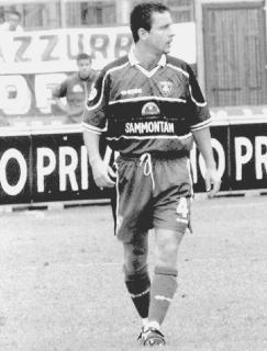 Alessandro Pane durante una delle tante gare giocate con l’Empoli