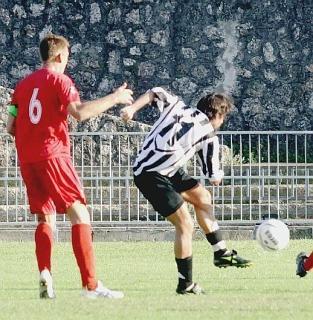 Il bomber Bongiorni in azione