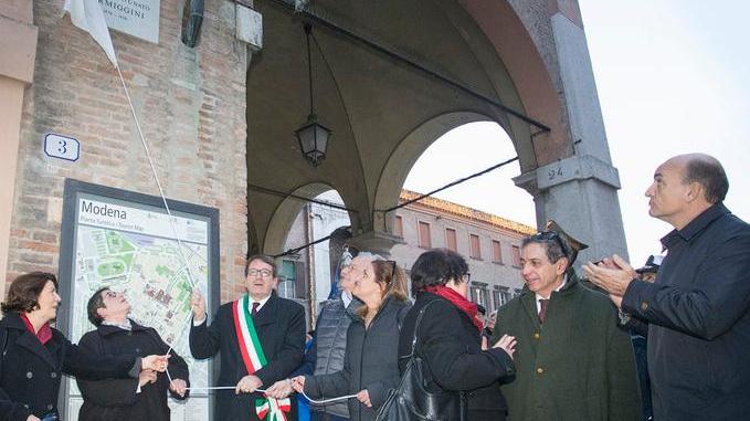 Modena, accanto a Piazza Grande un largo dedicato a Formiggini