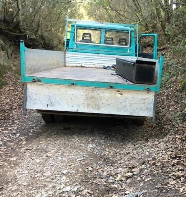 Vanno a cercare funghi e trovano le slot rubate 