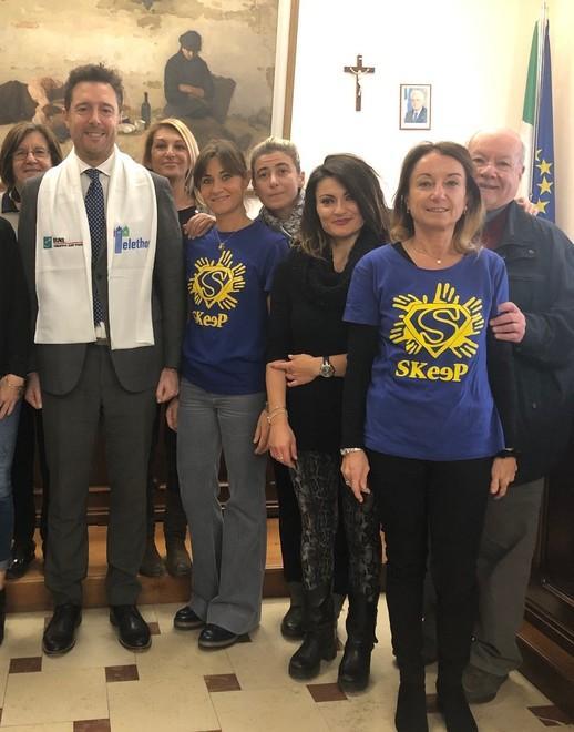La staffetta del cuore con i ragazzi di Skeep 