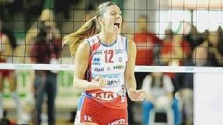 Francesca Piccinini durante una partita
