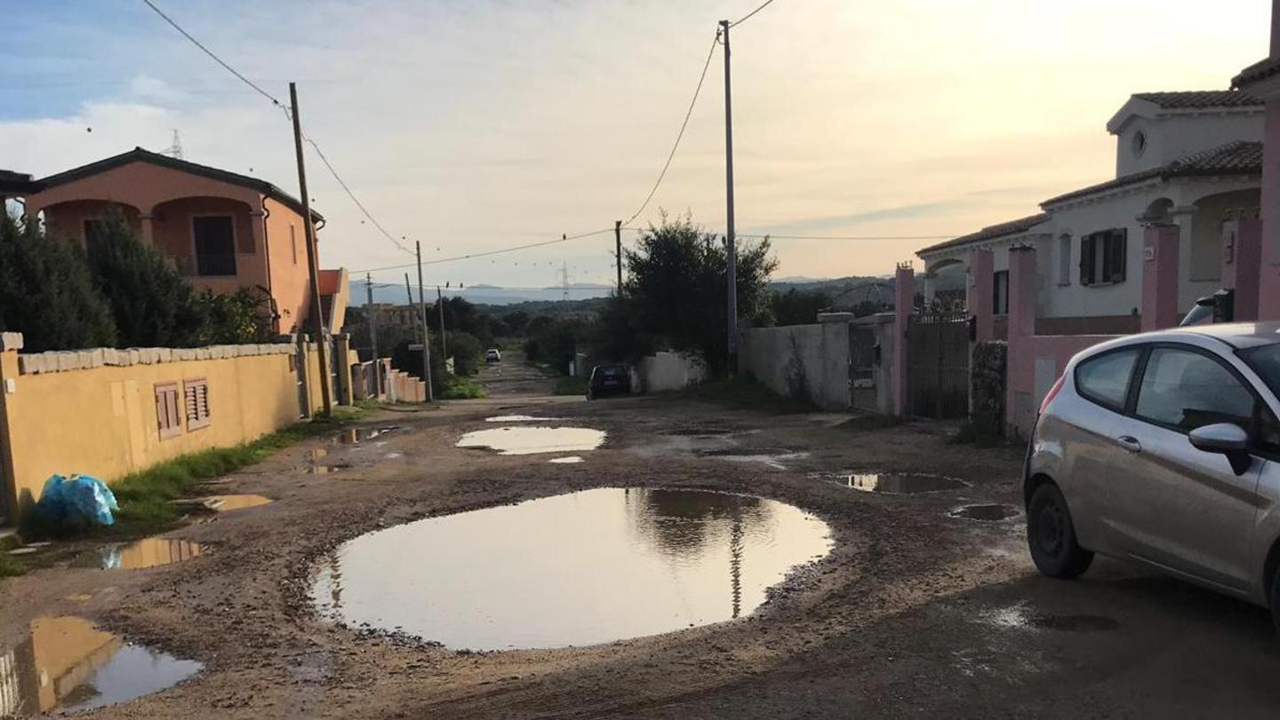 Voragini e piscine in via Sant’Andrea 