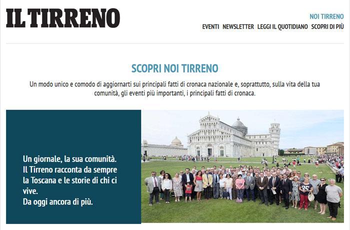 Noi Tirreno cresce: siamo già oltre 37mila. Ecco come iscriversi