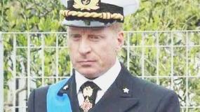 Il comandante della capitaneria Filippo Marini