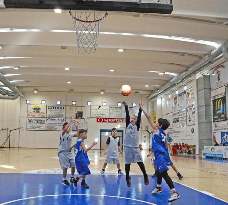 Minibasket aquilotti in campo 4 gironi per dodici squadre 