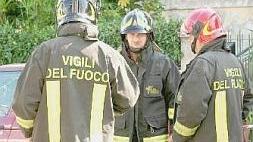 Vigili del fuoco al lavoro