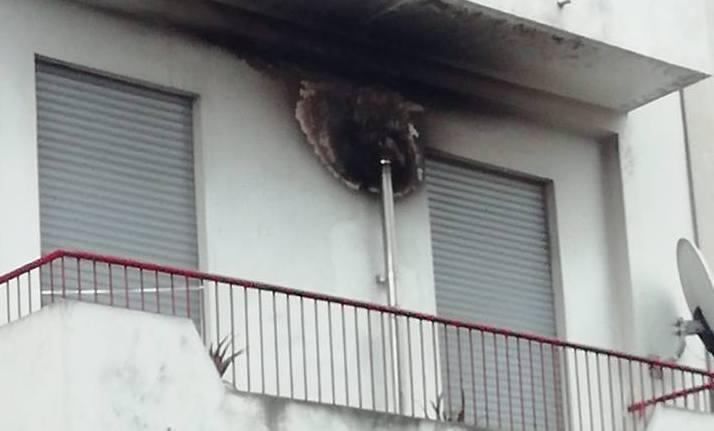Comignolo fai da te in via Marsiglia