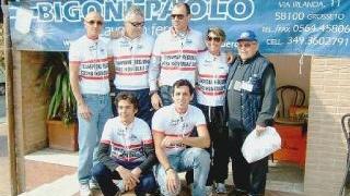 <strong>CERIMONIA.</strong> Frido Rocchi con i campioni regionali Udace