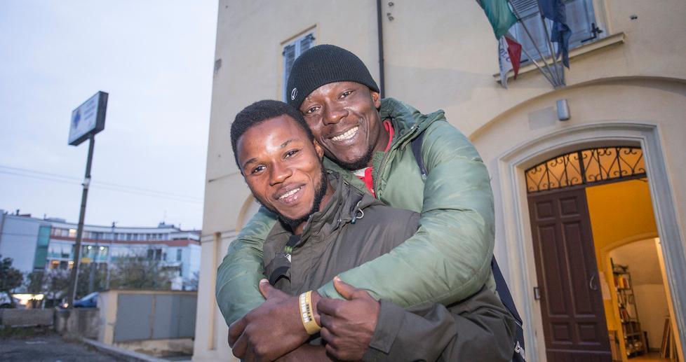 Modena. Collins e Augustine, i due acchiappaladri «Qui possiamo vivere senza avere paura» 