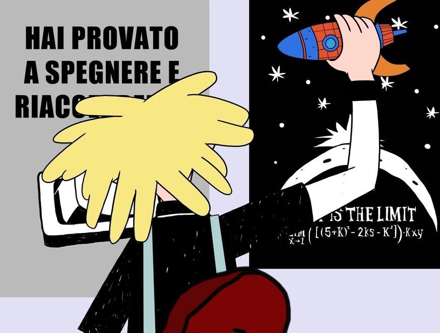Uno dei disegni della seria animata