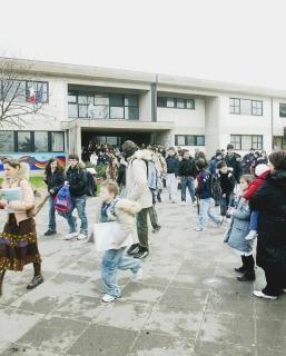 L’attuale scuola media di Monsummano