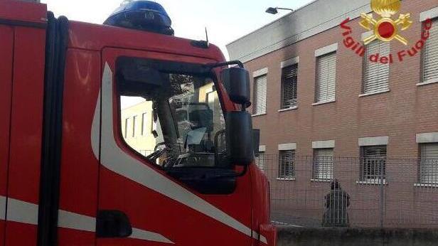 Principio d’incendio al distretto sanitario