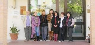 Alcuni dei commercianti che partecipano al concorso Visual 2009