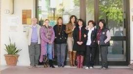 Alcuni dei commercianti che partecipano al concorso Visual 2009