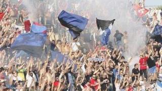 Una bella immagine dei tifosi pisani allo stadio